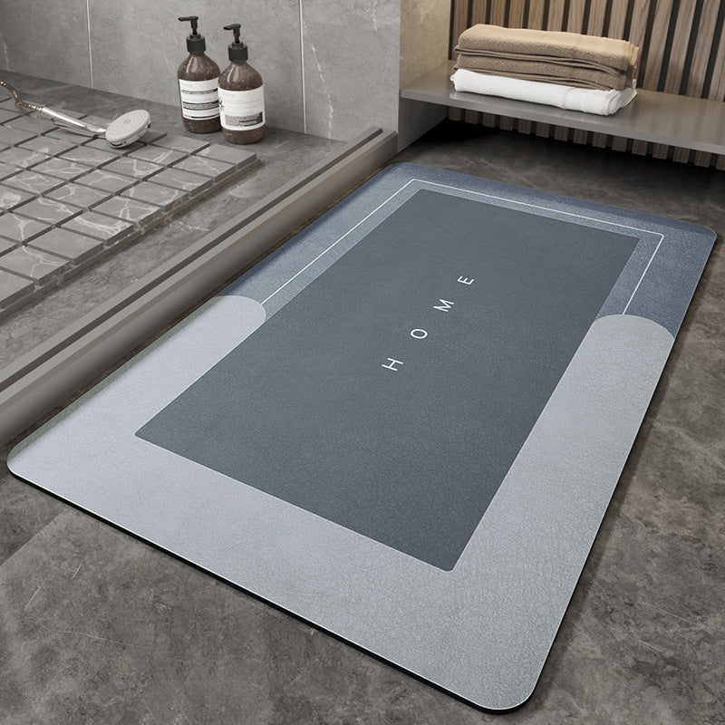 Cushion Cushion Bathroom Sliding  Door  Floor  Bathroom Foot Mat - Minihomy