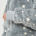 Glow In The Dark Stars Hoodie Blanket Oversized Sweatshirt Hooded Blankets - Minihomy