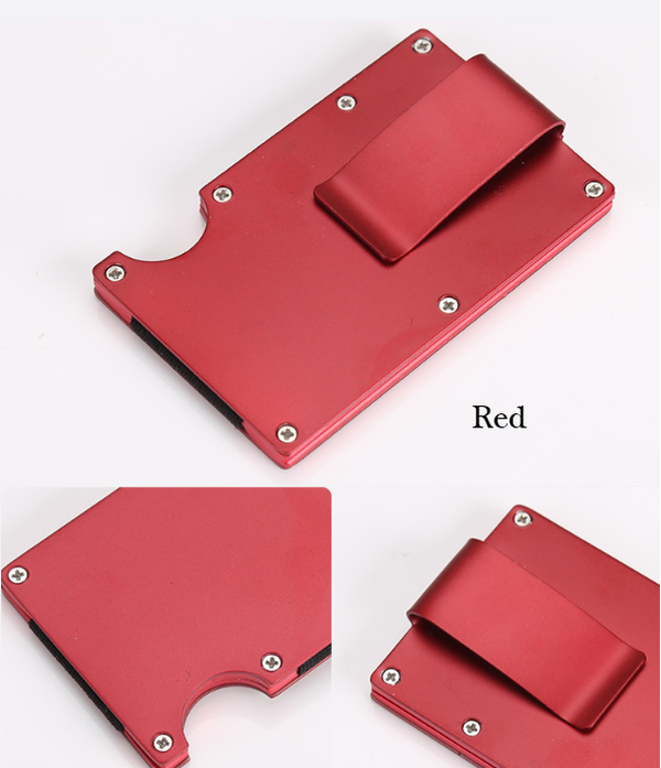 Card holder, Money Clip, Business Card Hloder, Business Gift, Security & Antimagnetic - Minihomy