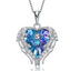 Elements Crystal S925 Sterling Silver Angel Necklace - Minihomy