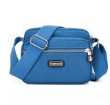 Messenger Bag Small Square Simple And Versatile Nylon Multi Compartment