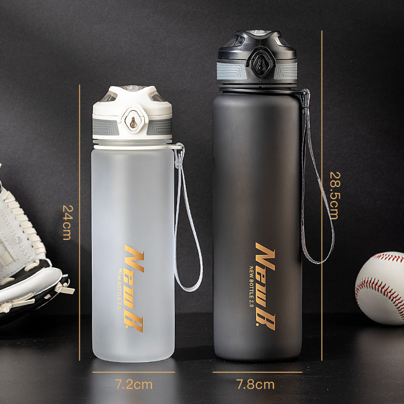 Large capacity sports portable water bottle - Minihomy