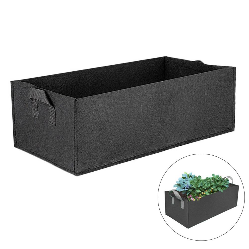 Felt plant bag planting bucket