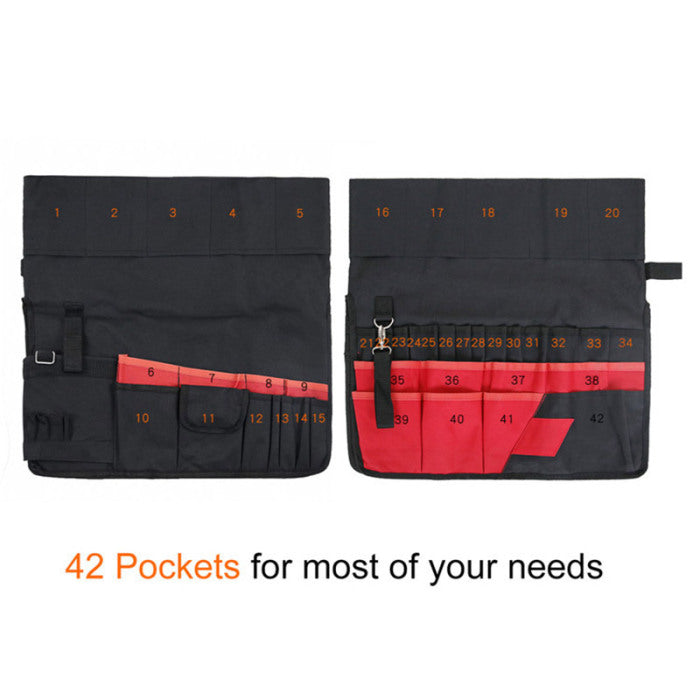 42 pocket multi-function Tool storage bag - Minihomy