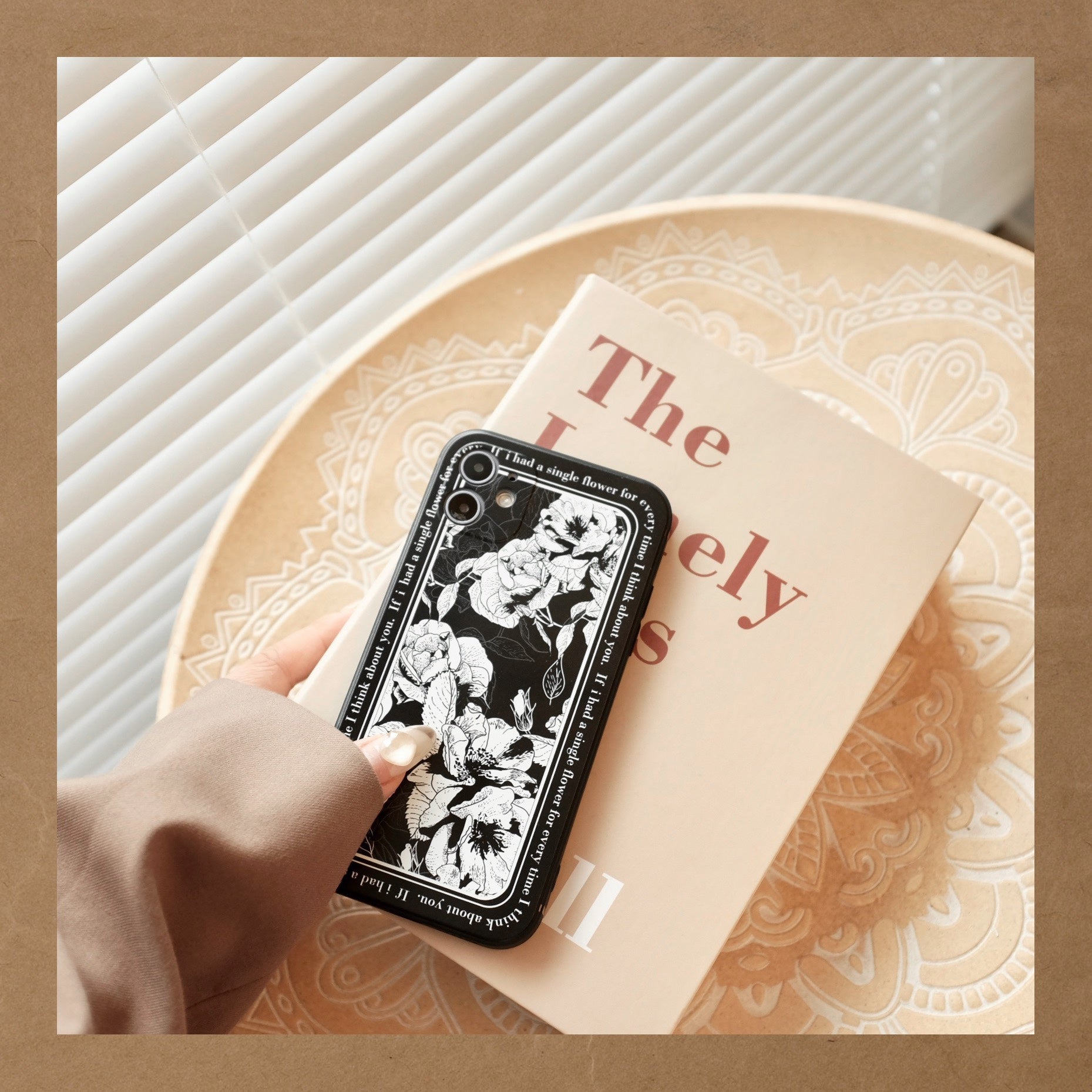 French Literary Retro Phone Case Senior Luxury Women