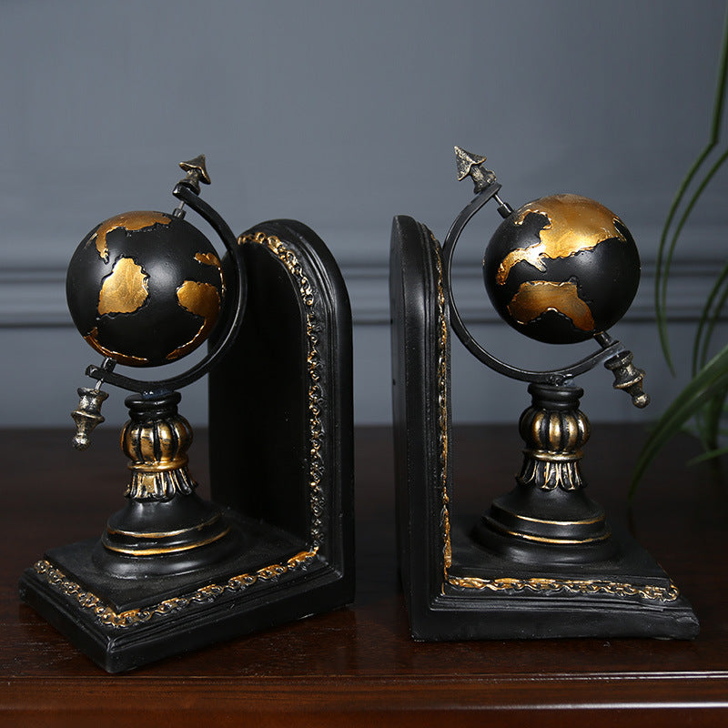 Retro Creative Bookend Office Ornaments