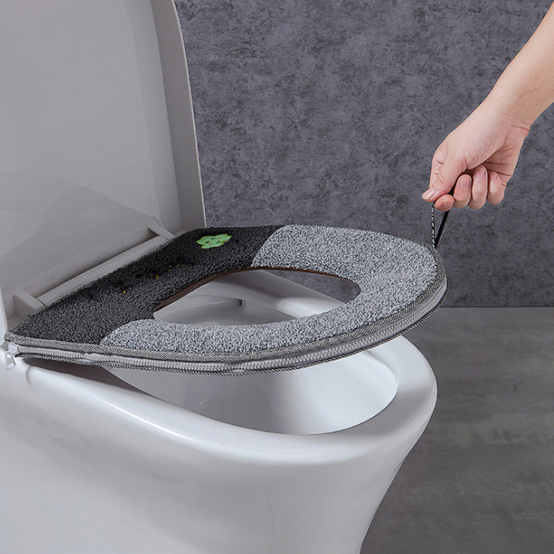 Luminous zipper toilet seat - Minihomy