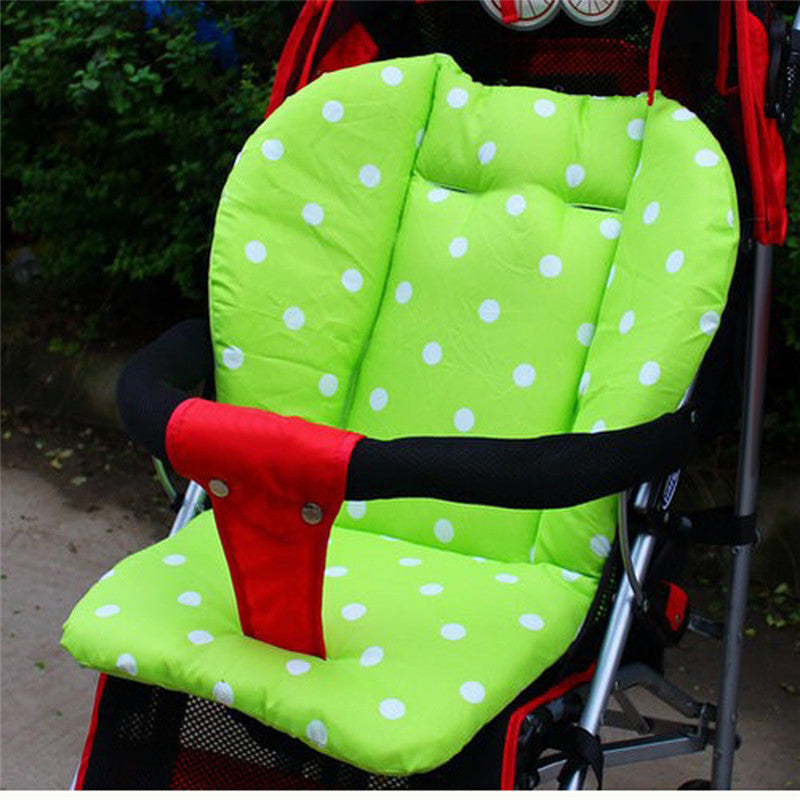 Baby Infant Stroller Seat Pushchair Cushion Cotton Mat Rainbow Color Soft Thick Pram Cushion Chair - Minihomy