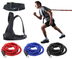 Double resistance band pull rope stretch track and field track and field race force explosive jump - Minihomy