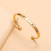 Alloy Opening Love Bracelet Women - Minihomy