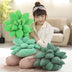 Lifelike Succulent Plants Plush Stuffed Toys Soft Doll Creative Potted Flowers Pillow Chair Cushion For Girls Kids Gift - Minihomy