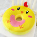 Donut cushion pillow cute back - Minihomy