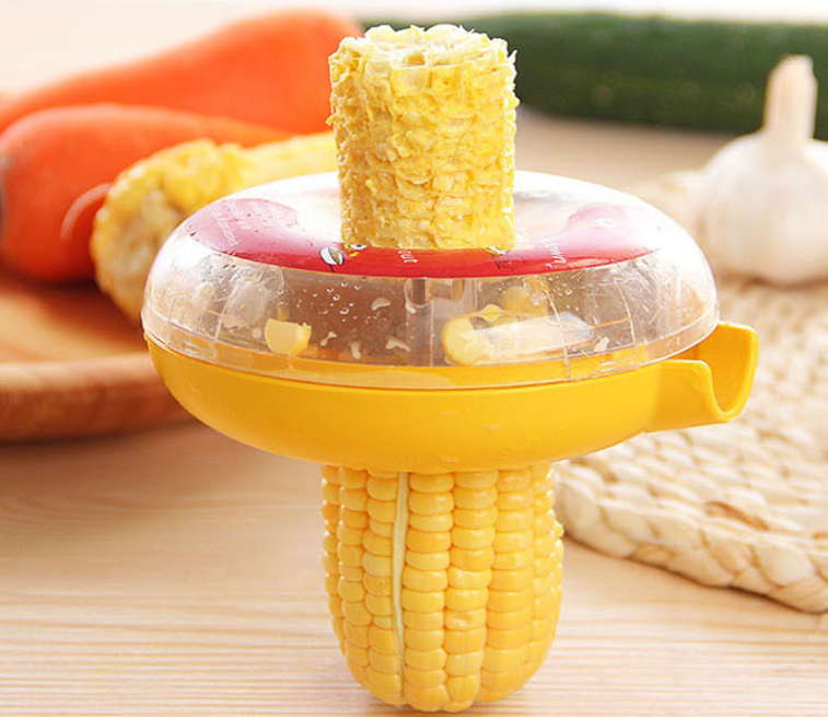 Peeling corn kernels - Minihomy