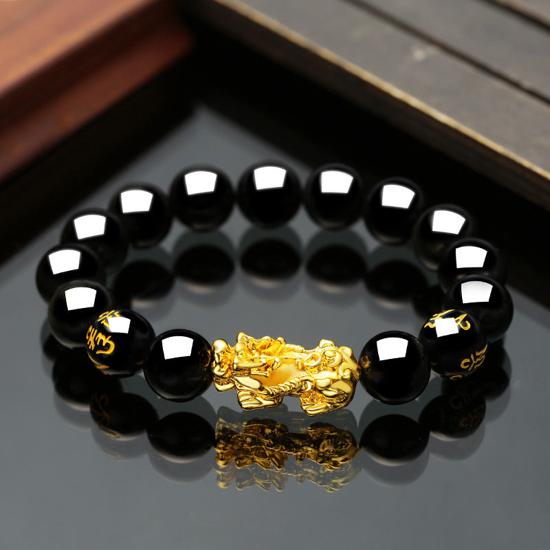 Obsidian bracelet - Minihomy