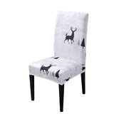 Christmas universal elastic chair cover - Minihomy