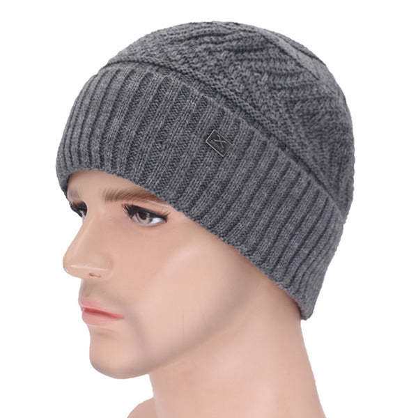 Hat Autumn and Winter Knitted Woolen Hat - Minihomy