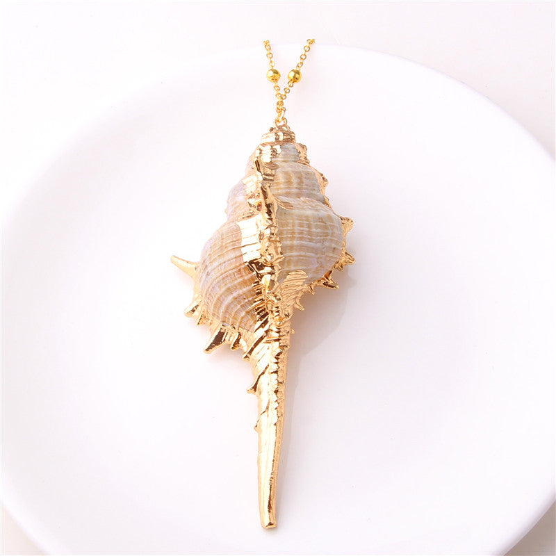 Phnom Penh Conch Shell Necklace - Minihomy