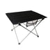 Outdoor camping small folding table aviation light aluminum alloy portable picnic table - Minihomy