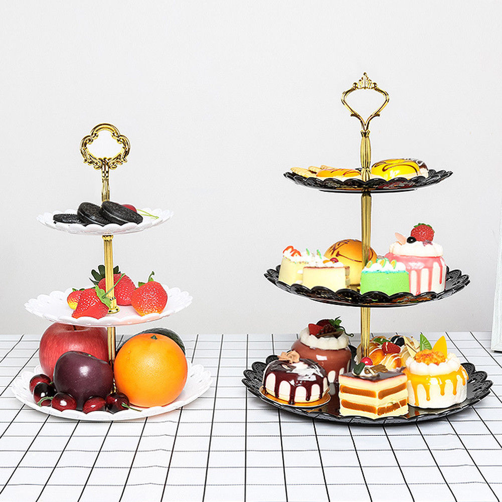 3-layer cake stand snack tray decoration tool