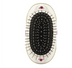 Portable negative ion anti-static straight hair vibration massage comb