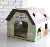 Izakaya coffee house cat scratch board cat litter cat toy corrugated paper cat house