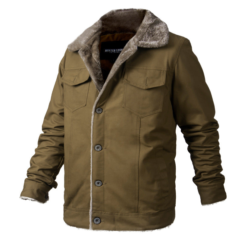 Warm Casual Coat Men's Clothing