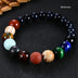 Solar system planet bracelet