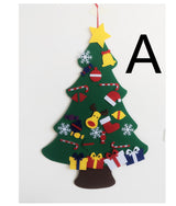 DIY Felt Christmas Tree With Three-dimensional - Minihomy