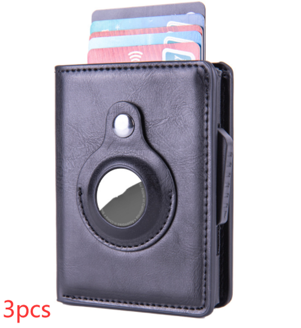 Automatic Card Wallet - Anti-lost PU Leather Card Holder - Minihomy