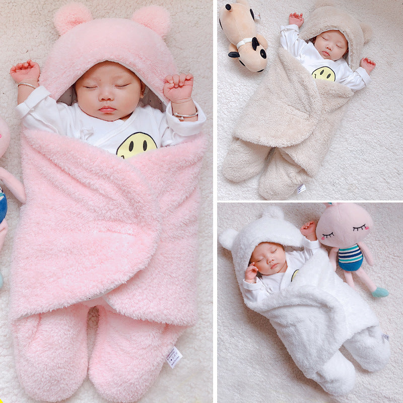 Baby Sleeping Bag Envelope for Newborn Baby Winter Swaddle Blanket - Minihomy