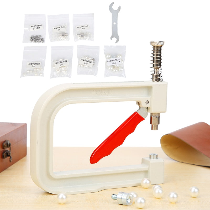 Manual beading machine