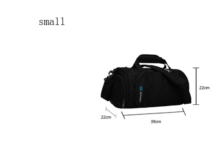 Gym Bag With Shoe Compartment - Minihomy