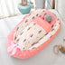 Cotton Breathable Folding Removable And Washable Crib - Minihomy