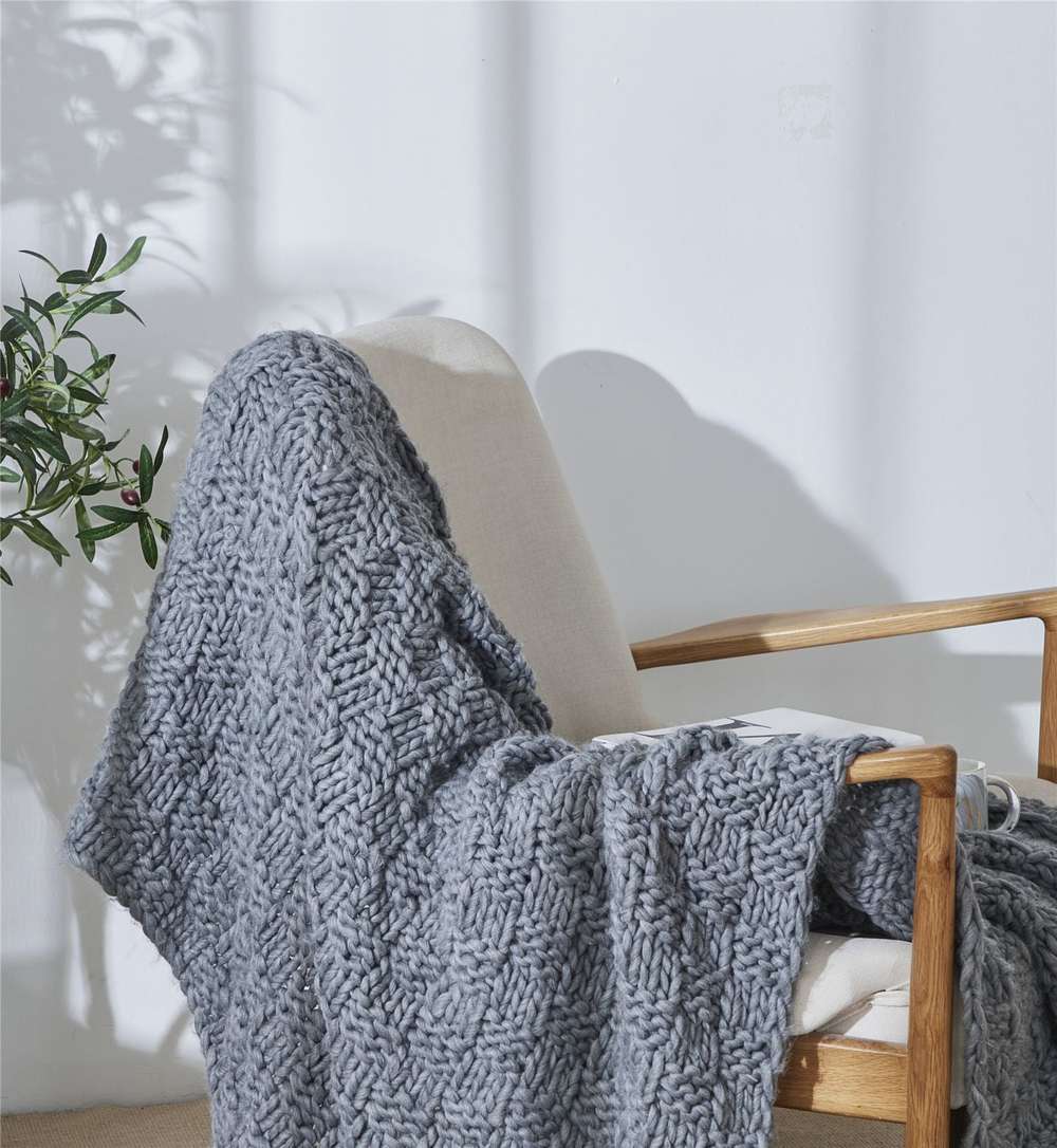 Home Furnishing Photography Knitted Blanket - Minihomy