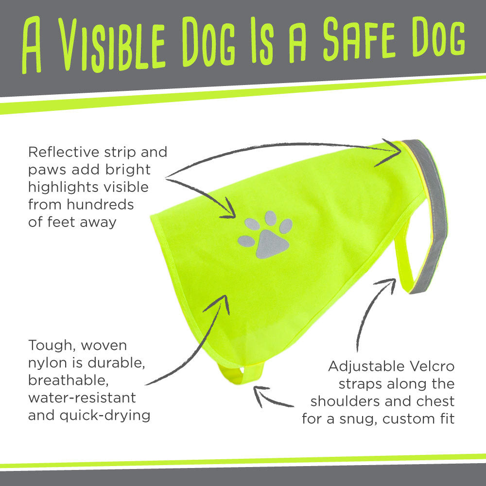 Large Hi-Vision Reflective Safety Vest - Minihomy