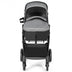 2-in-1 Foldable Pushchair Newborn Infant Baby Stroller-Gray - Color: Gray - Minihomy