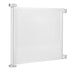 33 Inch Tall Retractable Mesh Safety Gate for Indoor and Outdoor Use - Color: White - Minihomy