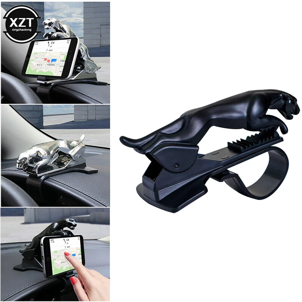 Phone-Holder Gps-Stand Cellphone Adjustable Jaguar-Design 360-Degree - Minihomy