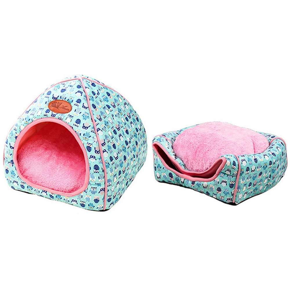 Cat House Closed Folding Cat Villa Teddy Pet Supplies - Minihomy