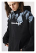 Hipster Hoodie Punk Rock Pullover Tops Casual black sweatshirt - Minihomy