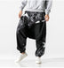 Chinese Style Baggy Traditional patchwork pants - Minihomy