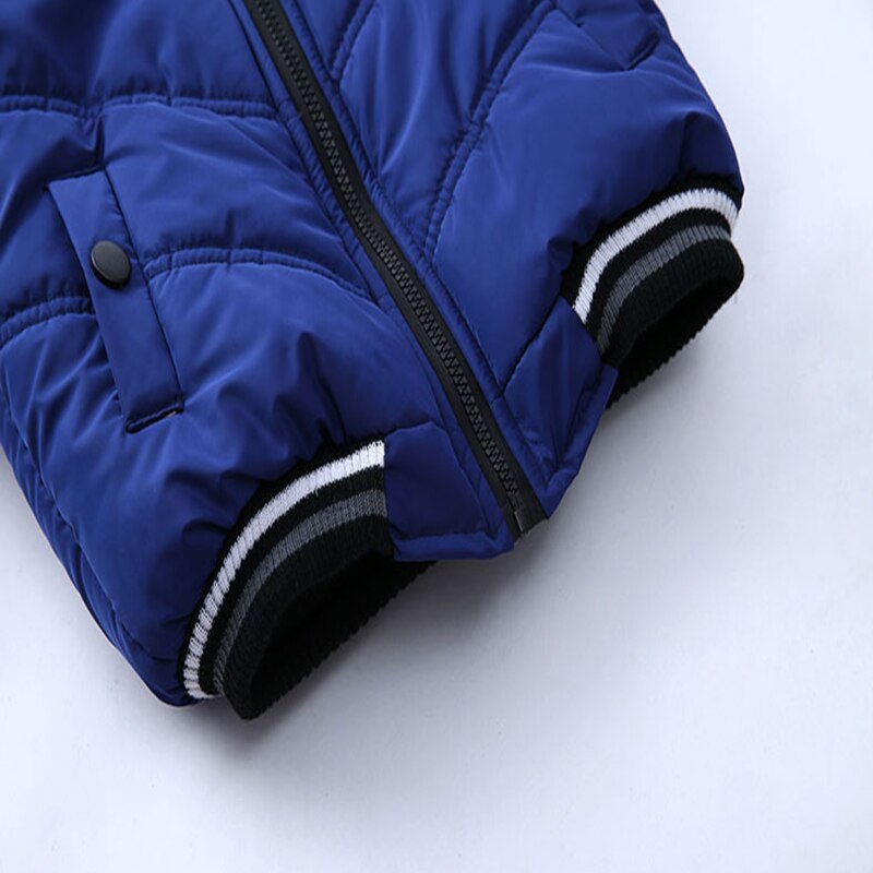 Long Sleeved Hooded Padded Jacket For Boys - Minihomy