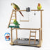 Bird Stand Stand Desktop Training Cockatiel Playground Bird Toy Swing Climbing Ladder Bird Gear Supplies - Minihomy