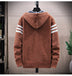 Hooded Men's Sweaters with Thick and Velvet Clothing - Minihomy