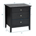 3 Drawers Nightstand Beside End Side Table Accent Table - Minihomy