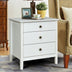 3 Drawers Nightstand Beside End Side Table Accent Table - Minihomy