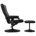 Electric Massage Recliner Chair with Ottoman and Remote Control - Minihomy