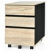 3-Drawer Mobile File Cabinet for Home Office - Minihomy