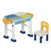 6-in-1 Kids Activity Table Set with Chair - Minihomy