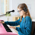 61-Key Electric Piano Keyboard for Beginner-Pink - Color: Pink - Minihomy